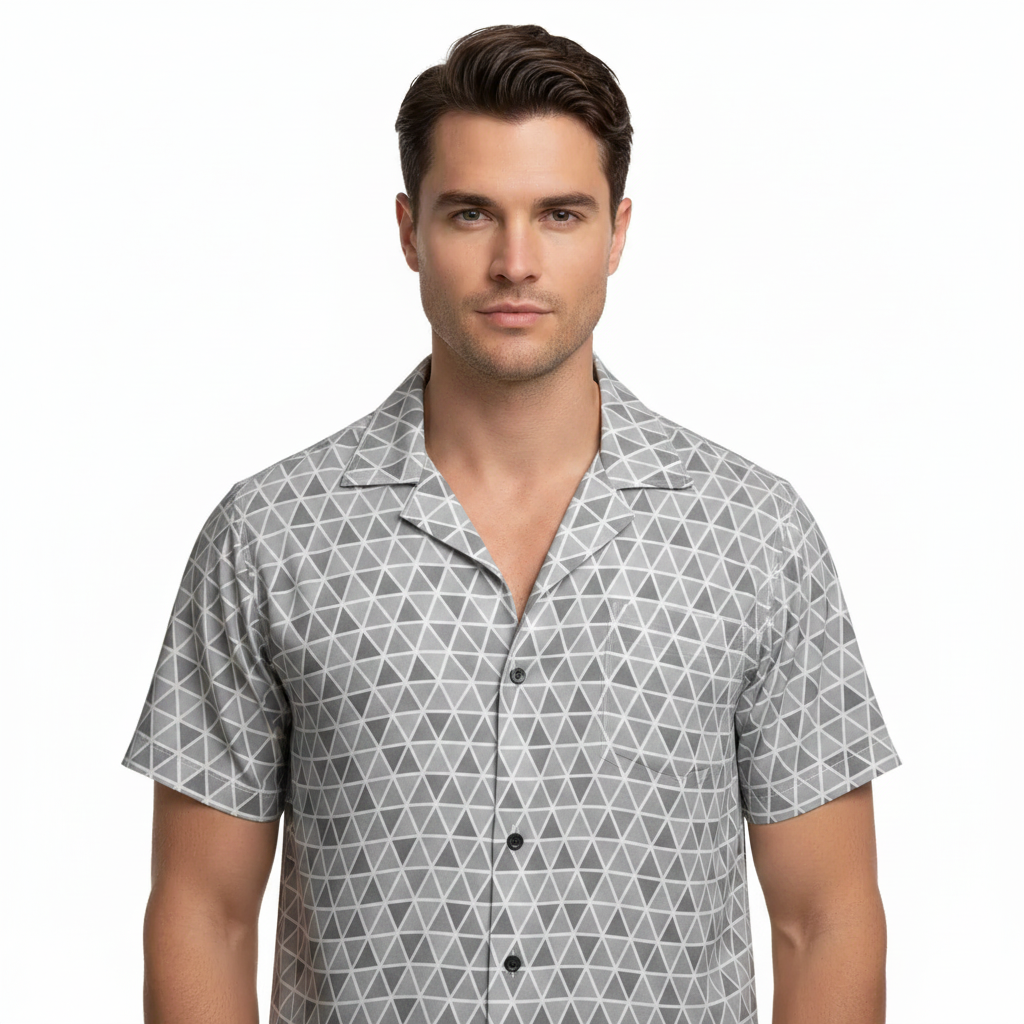 Epcot Ball Pattern Hawaiian Shirt