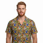 Four Parks Ride Collage Hawaiian Shirt