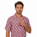 Pink Checkerboard Minnie Hawaiian Shirt