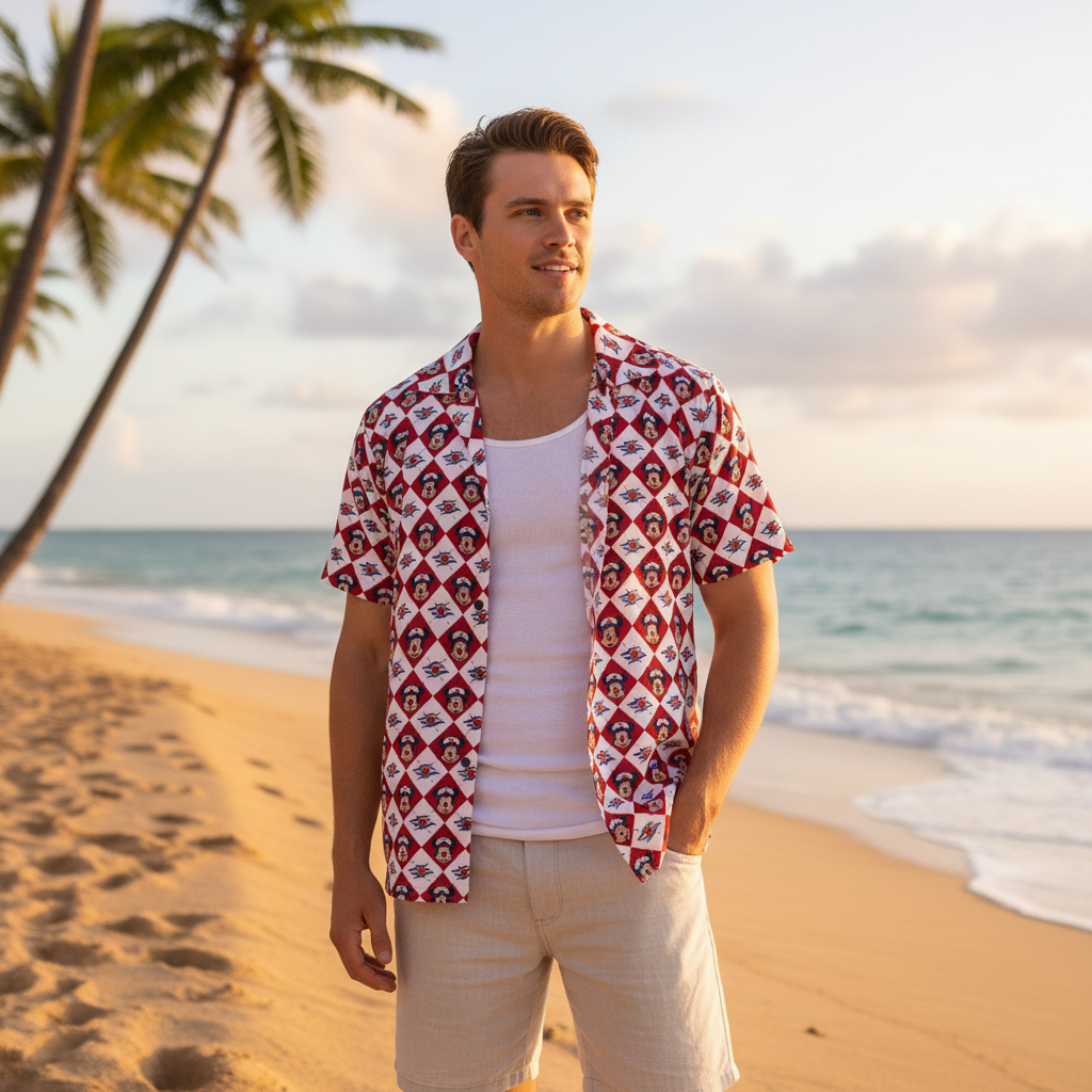 DCL Mickey Hawaiian Shirt