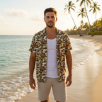 Jungle Camo Mickey Hawaiian Shirt
