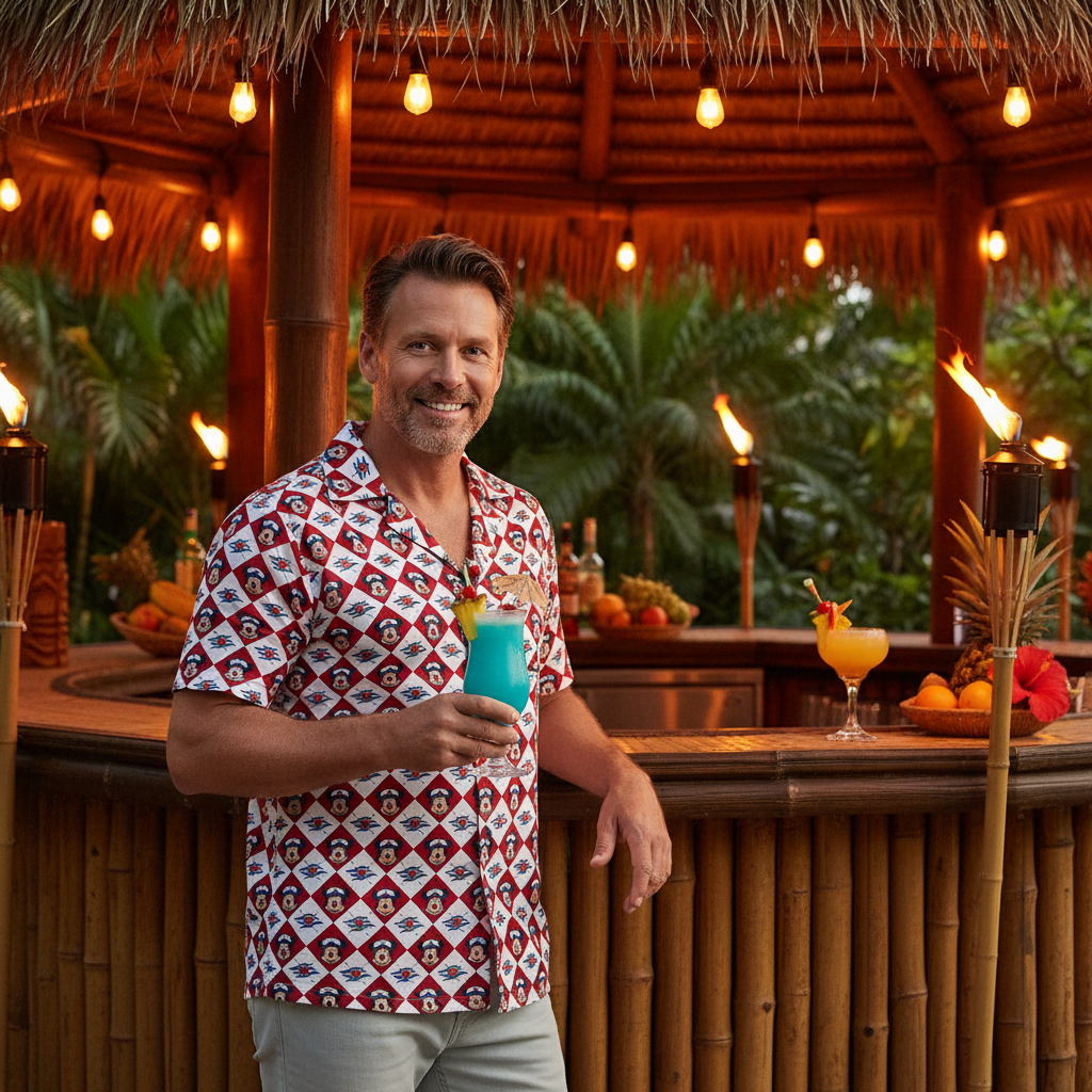DCL Mickey Hawaiian Shirt