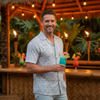 Epcot Ball Pattern Hawaiian Shirt