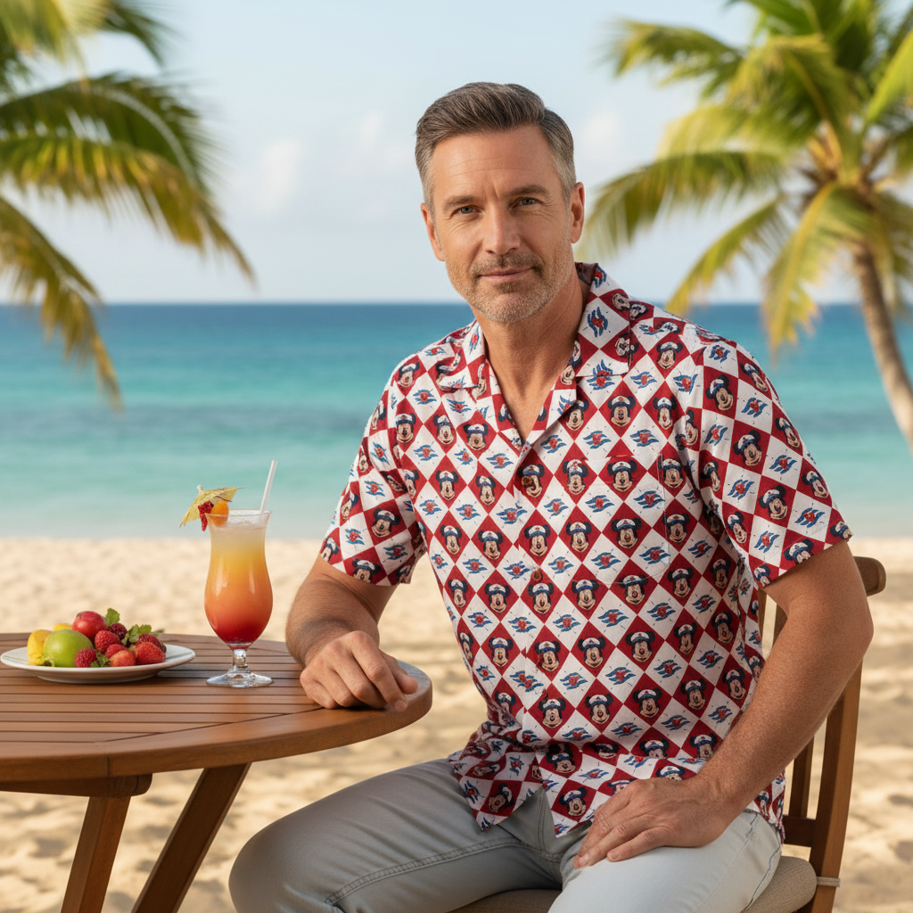 DCL Mickey Hawaiian Shirt