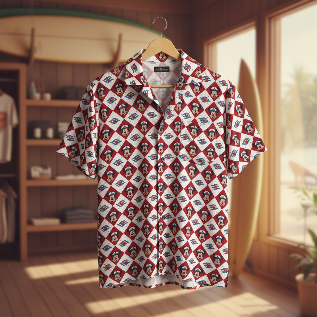 DCL Mickey Hawaiian Shirt