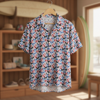 Emoji Mickey Hawaiian Shirt