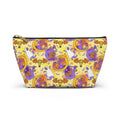 Figment on the Moon Yellow Cosmetic Bag