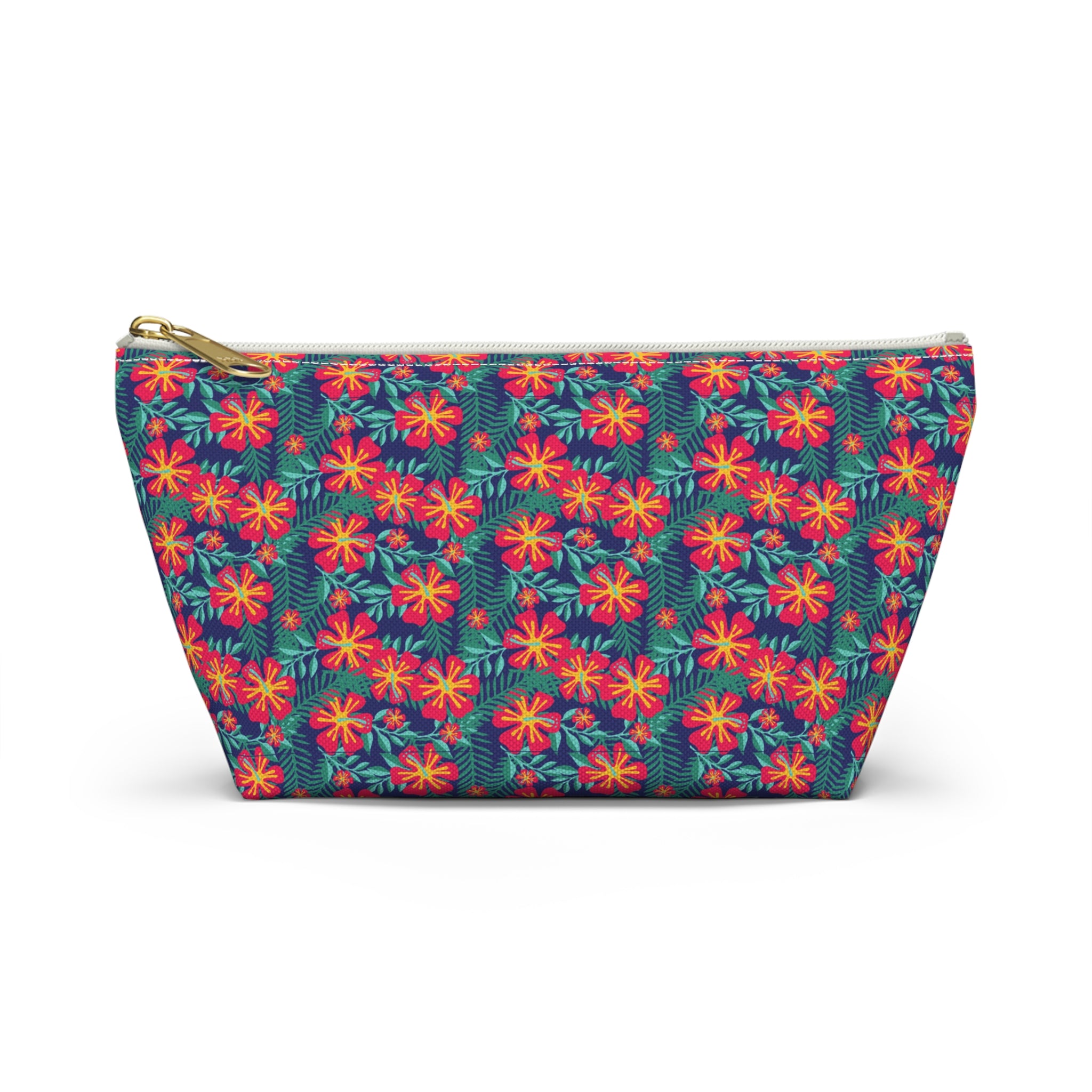 Tropical Jungle Floral Cosmetic Bag