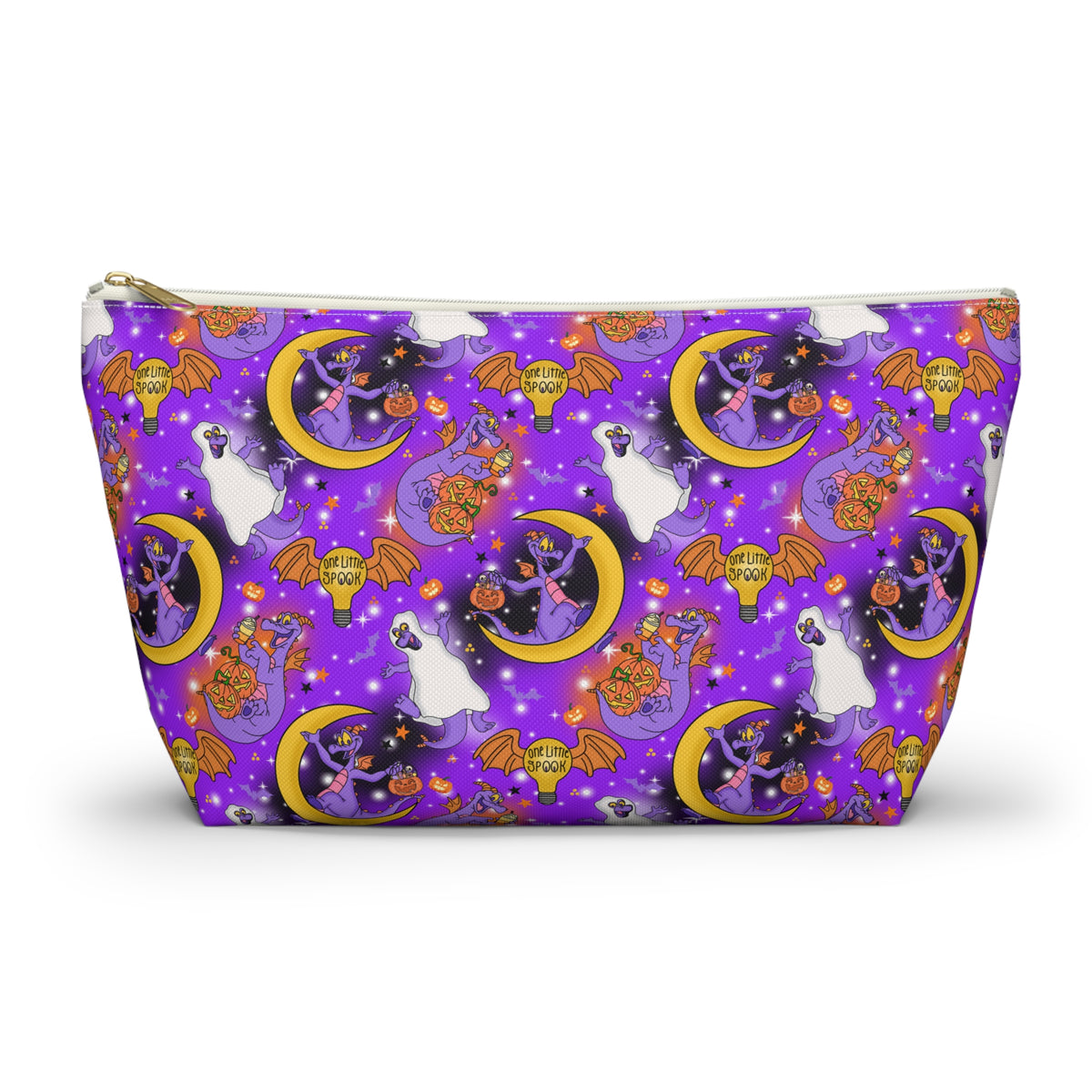 Figment on the Moon Purple Cosmetic Bag