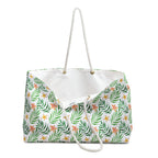 Plumeria Flowers Weekender Bag