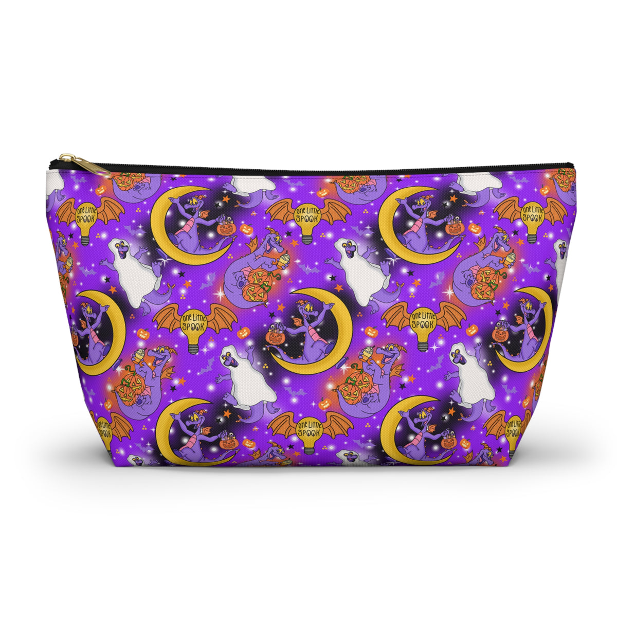 Figment on the Moon Purple Cosmetic Bag