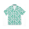 Seafoam Hibiscus Floral Hawaiian Shirt