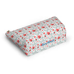 Flowering Vines Floral Cosmetic Bag