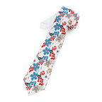Floating Blooms Floral Mens Necktie
