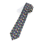 Floral Night Bouquet Mens Necktie