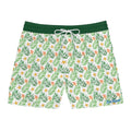 Plumeria Flowers Swim Trunks