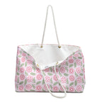 Spring Silhouette Floral Weekender Bag