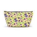 Fanning Purple Flora Cosmetic Bag
