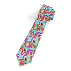 Colorblock Mickey Mens Neckties