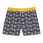 Floral Night Bouquet Swim Trunks