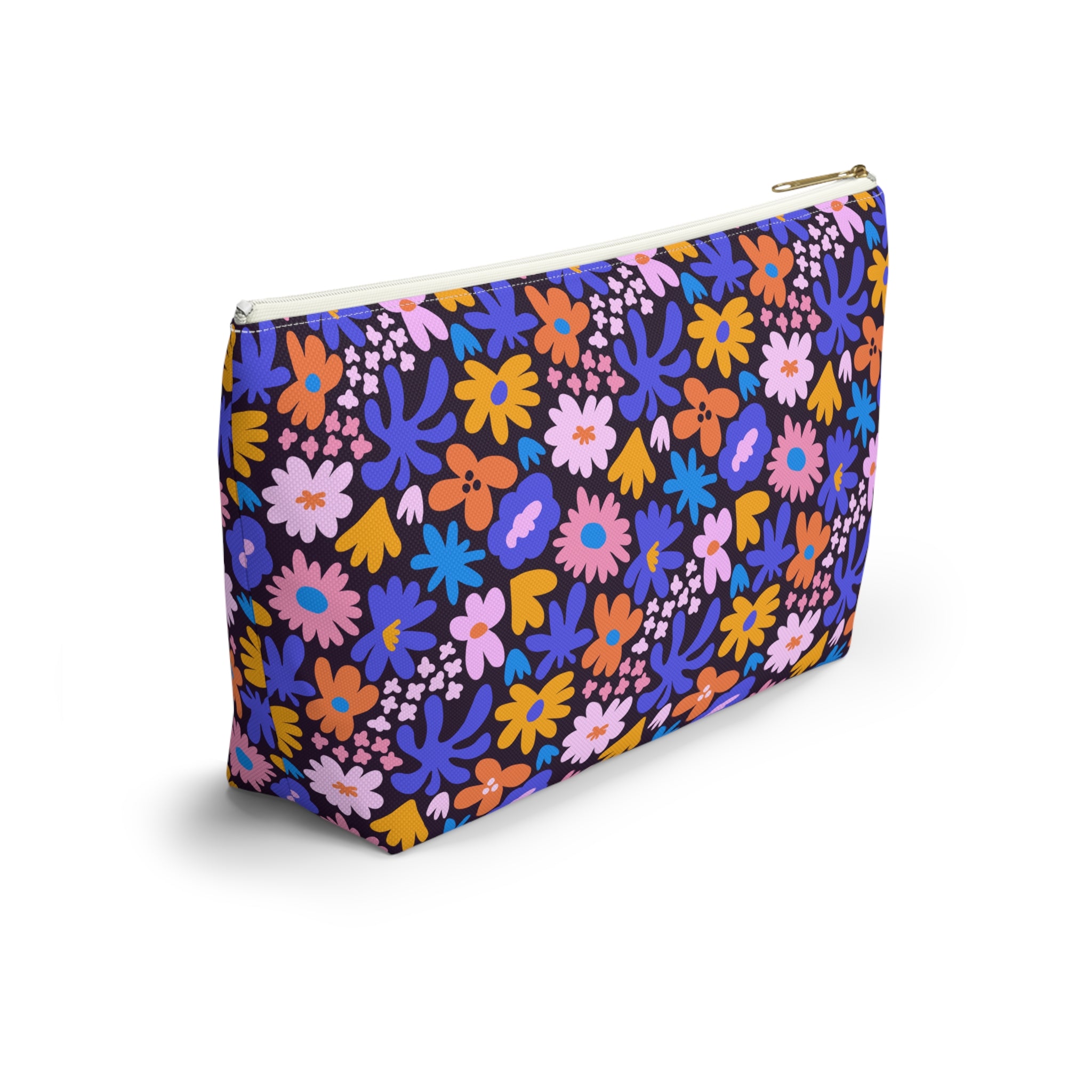 Hand Drawn Meadow Cosmetic Bag