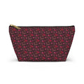 Flying Red Roses Cosmetic Bag