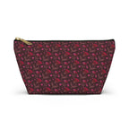 Flying Red Roses Cosmetic Bag