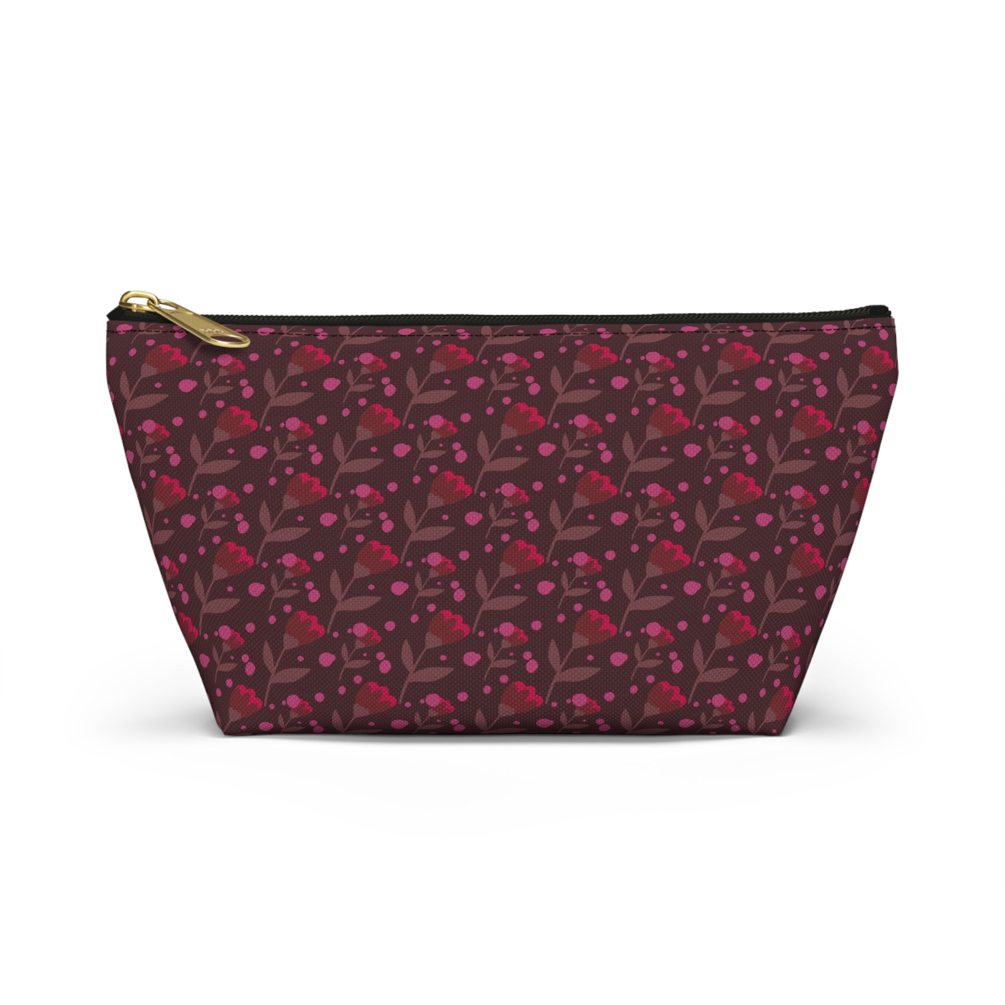 Flying Red Roses Cosmetic Bag