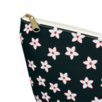 Flowering Daisies Floral Cosmetic Bag