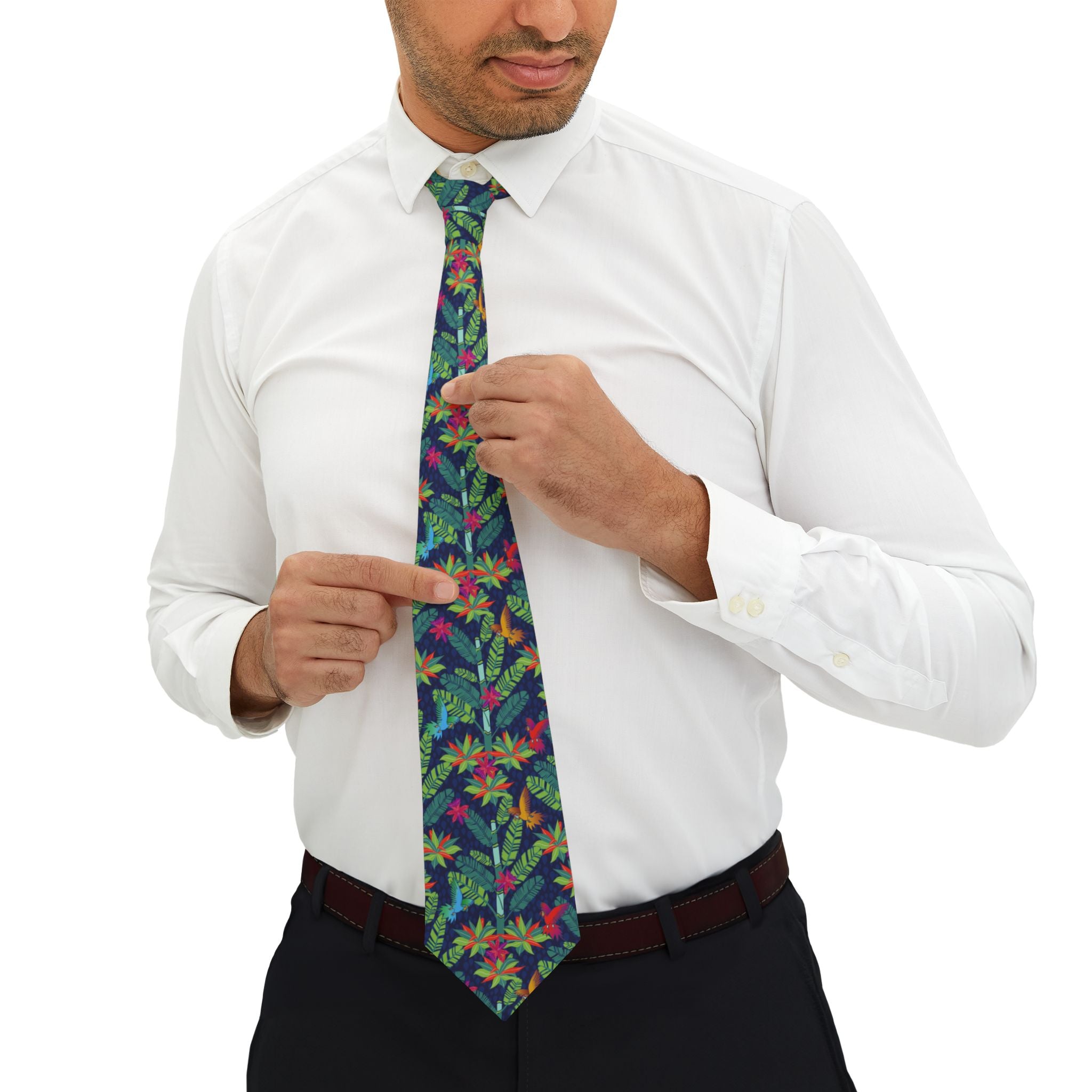Toucan Jungle Mens Necktie