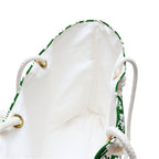 Monstera on Green Weekender Bag