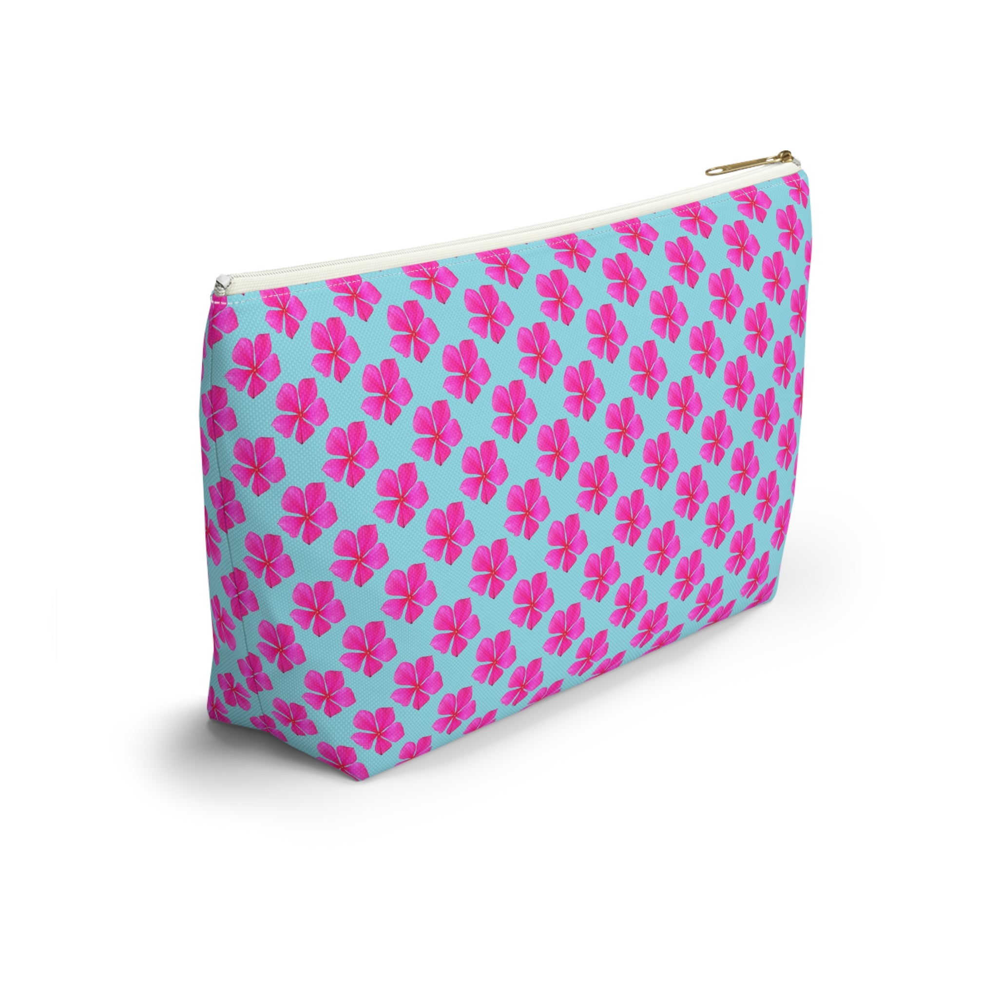 Pink Blooming Sky Cosmetic Bag