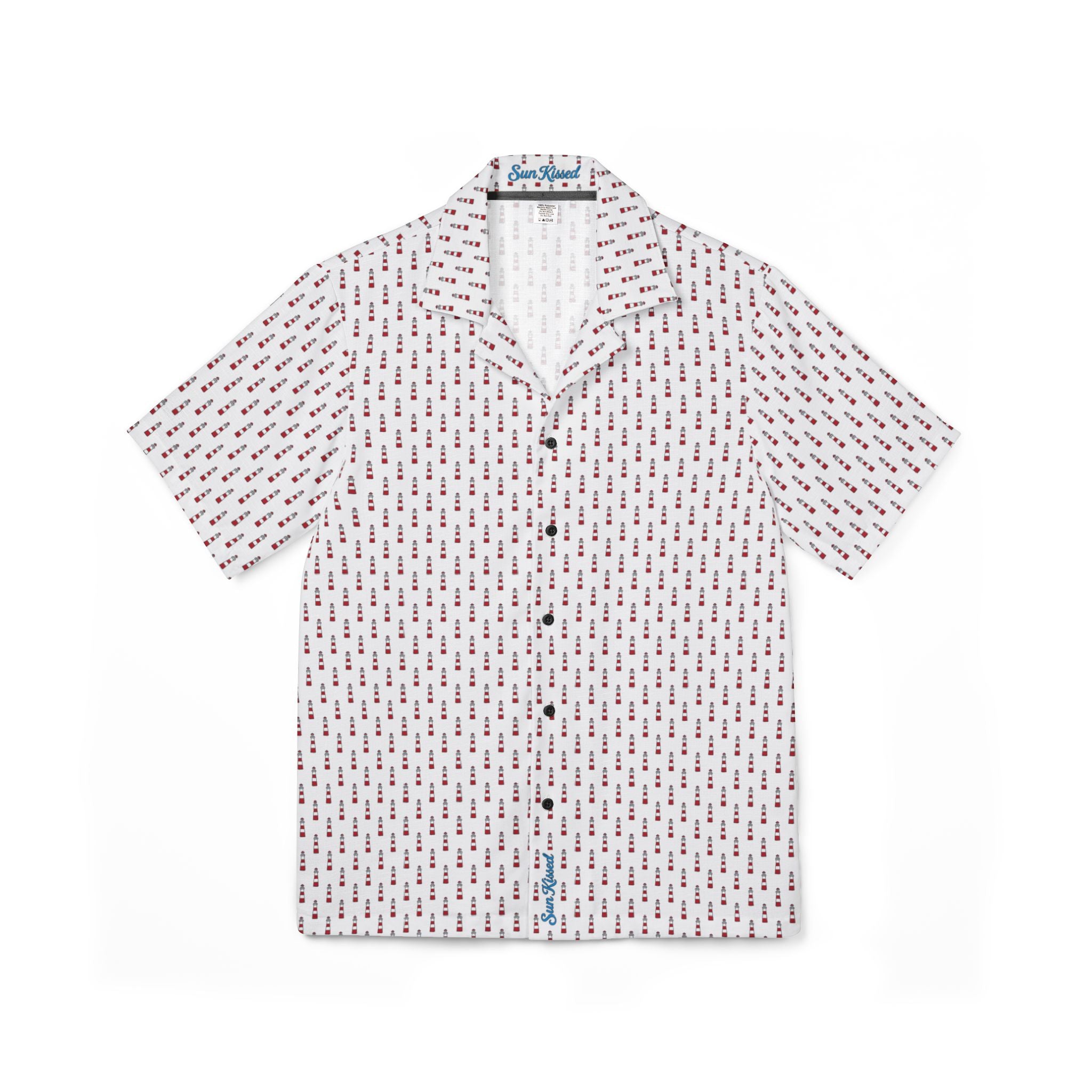Outer Banks Lighthouses Nautical Charm Hawaiian Shirt
