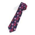 Painted Floral Arrangement Mens Necktie