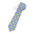 Blue Checkerboard Donald Mens Necktie