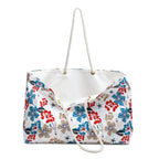 Floating Blooms Floral Weekender Bag