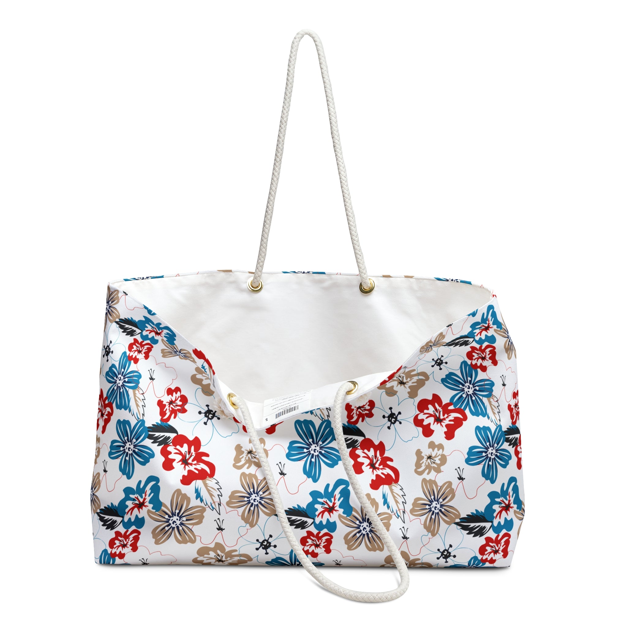 Floating Blooms Floral Weekender Bag