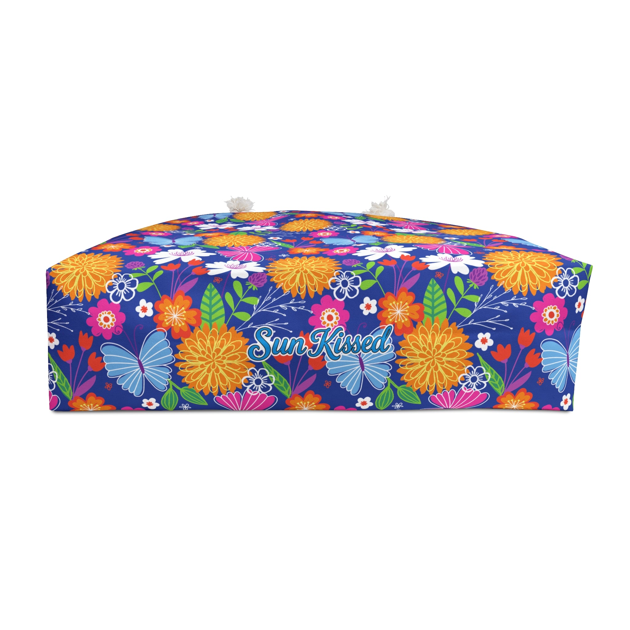 Retro Tropical Butterfly Weekender Bag