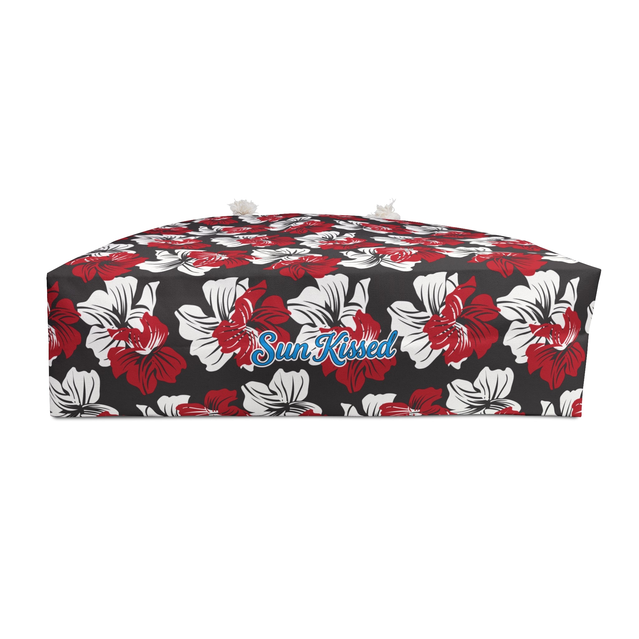 Hibiscus at Night Floral Weekender Bag