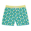 Tropical Island Leaves Swim Trunks