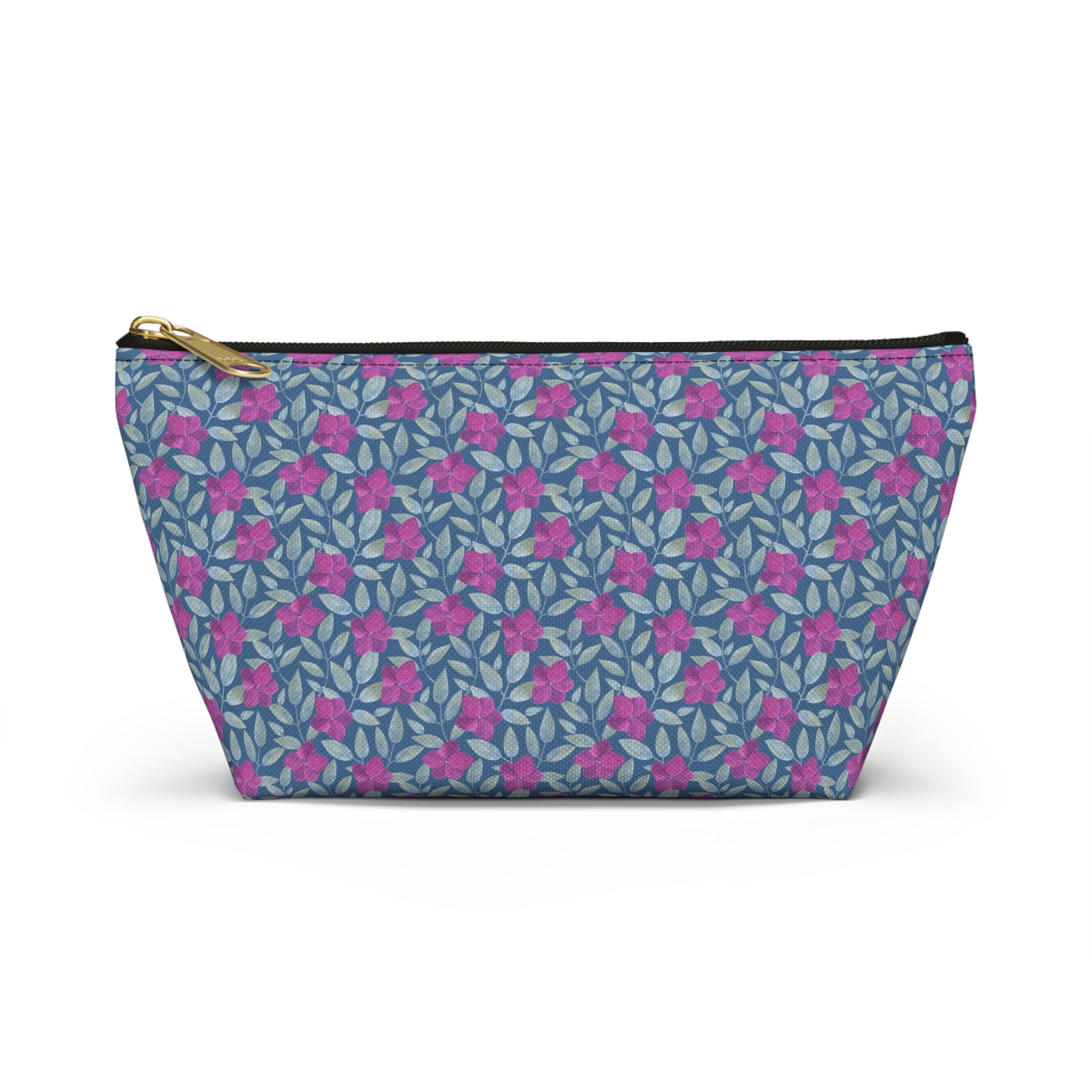 Vining Floral Mosaic Cosmetic Bag