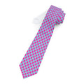 Pink Blooming Sky Mens Necktie
