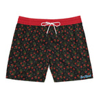 Night Sky Hibiscus Swim Trunks