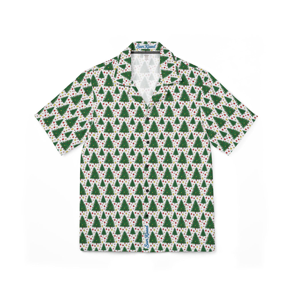 Christmas Trees Adorned Hawaiian Shirt
