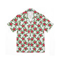 Red Hibiscus Island Hawaiian Shirt