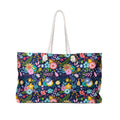 Floral Night Bouquet Weekender Bag