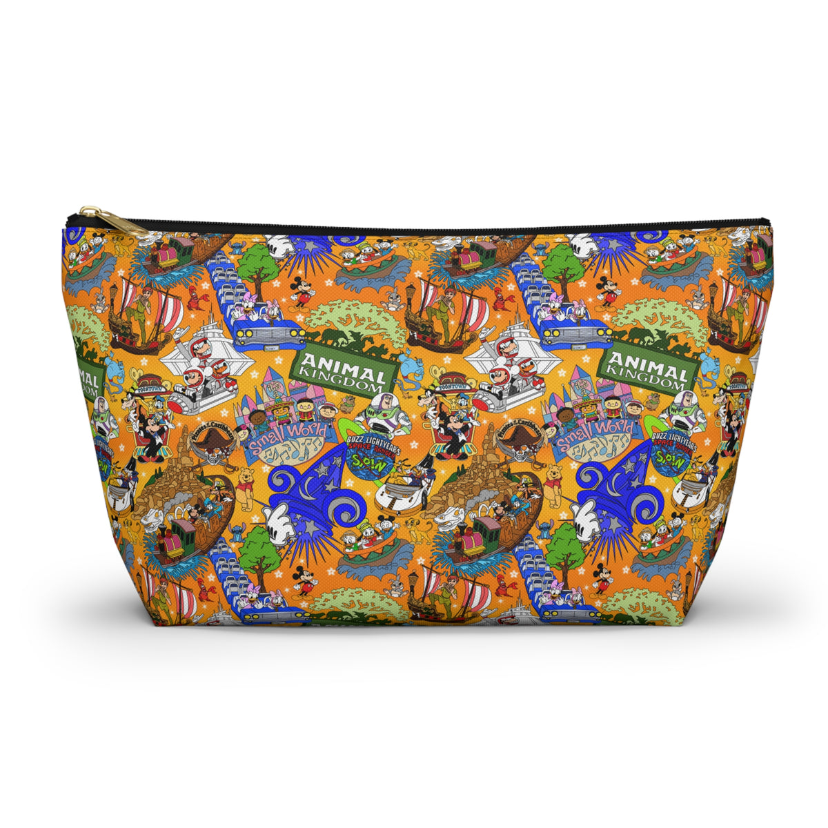 Four Parks Ride Collage Cosmetic Bag