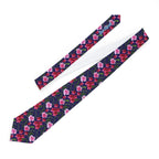 Painted Floral Arrangement Mens Necktie