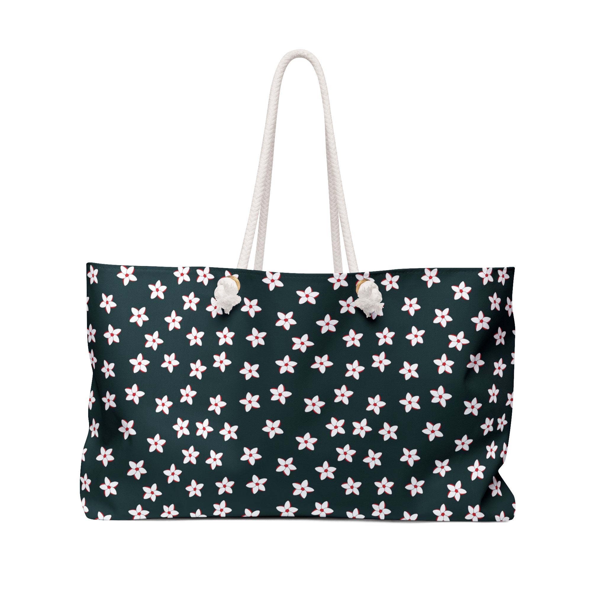 Flowering Daisies Floral Weekender Bag