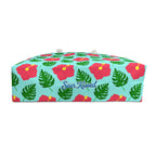Monstera Leaf Hibiscus Weekender Bag
